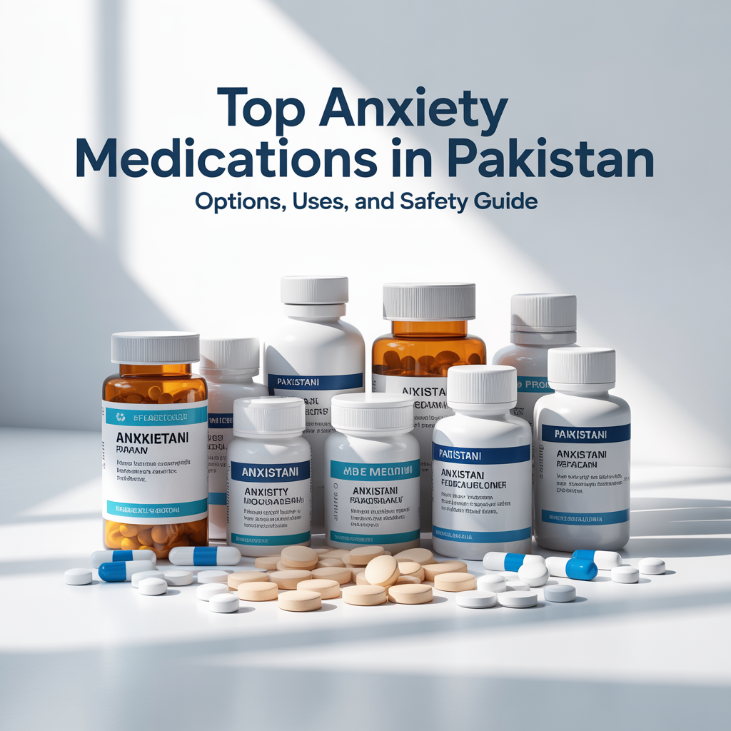 Top Anxiety Medications in Pakistan: Options, Uses, and Safety