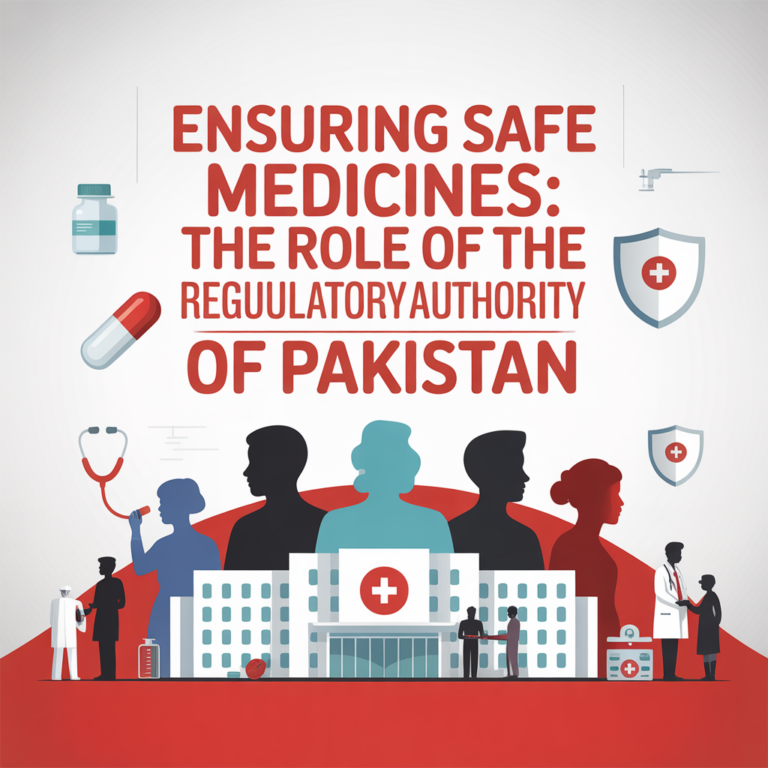 Ensuring Safe Medicines: The Role of the Drug Regulatory Authority of Pakistan