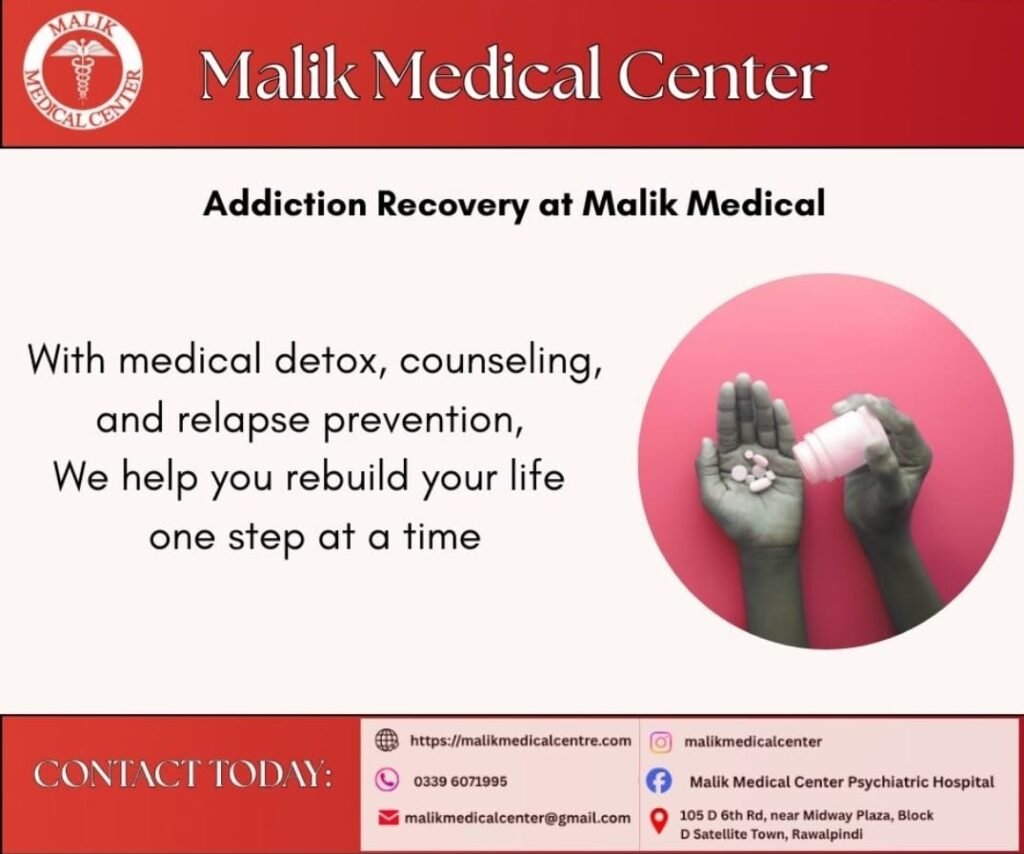 Blog Addiction Recovery at Malik Medical Center