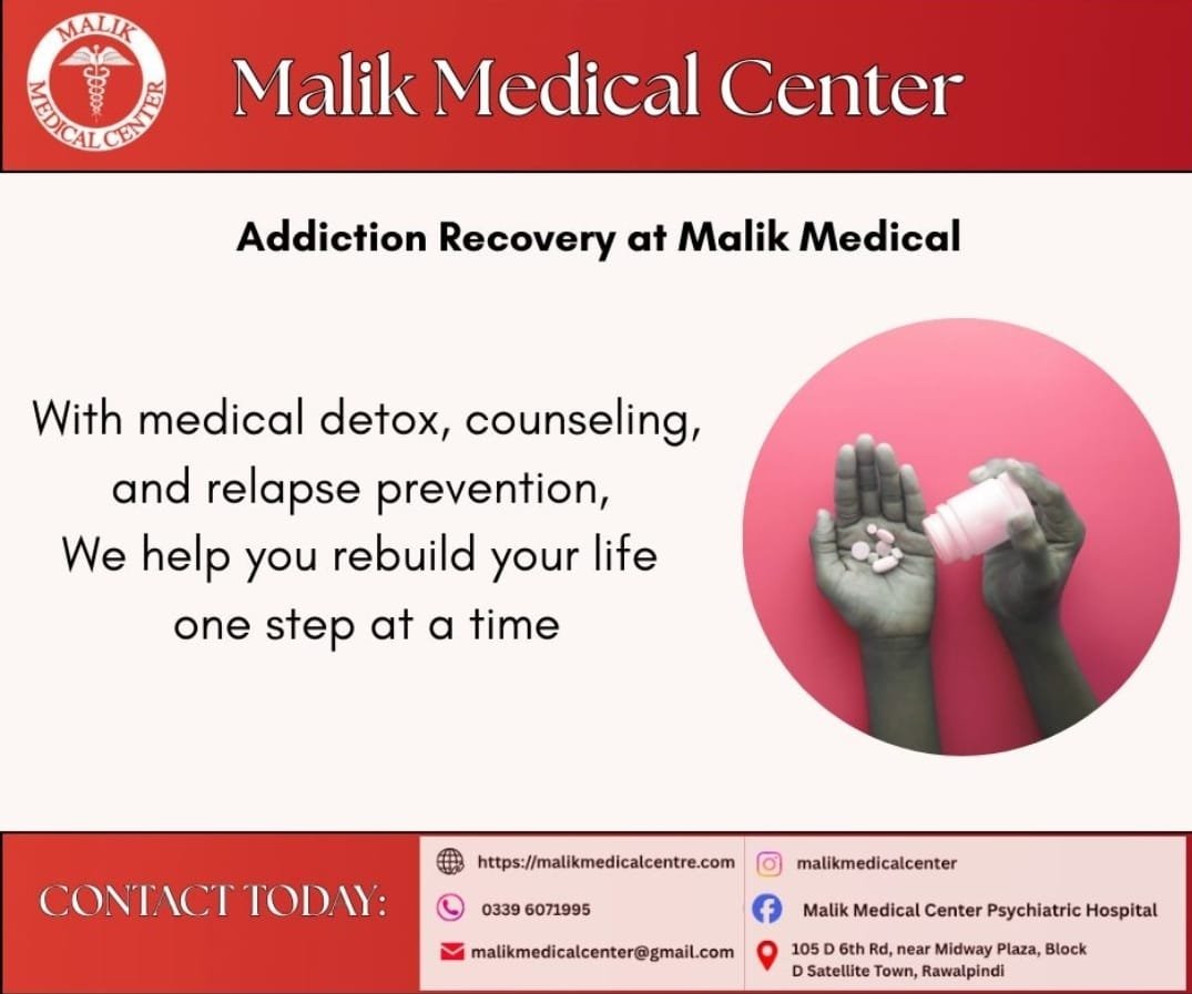 Addiction Recovery at Malik Medical Center